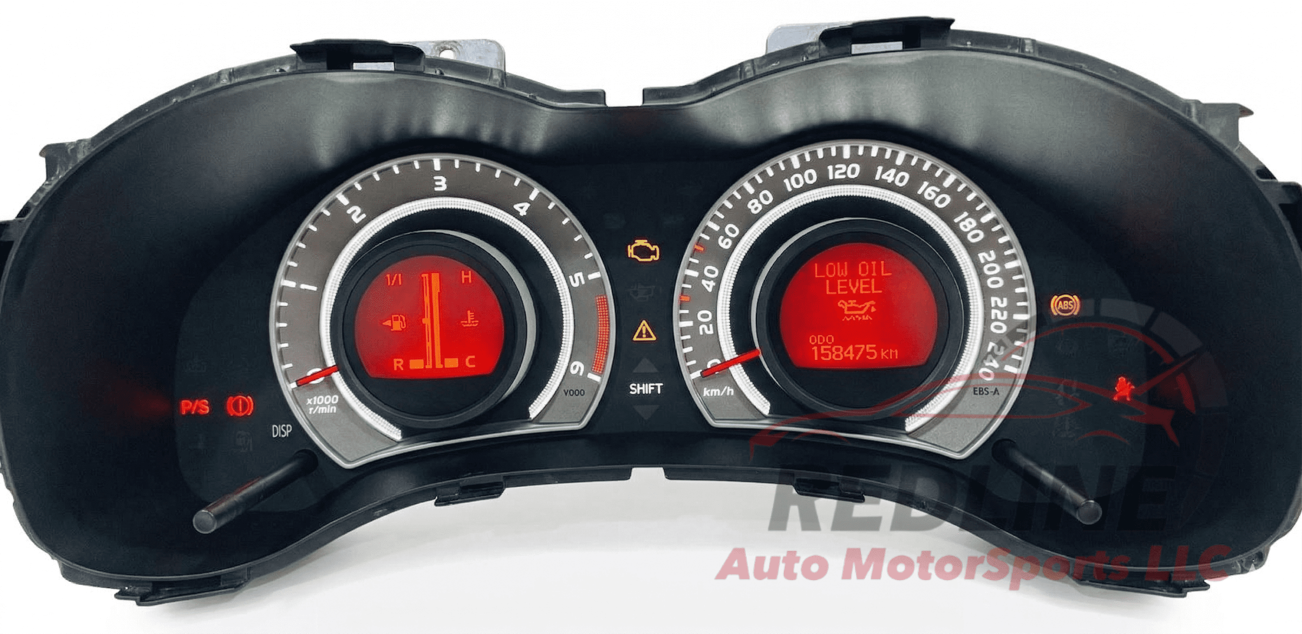 Toyota Corolla 2008-2013 Model Digital Cluster