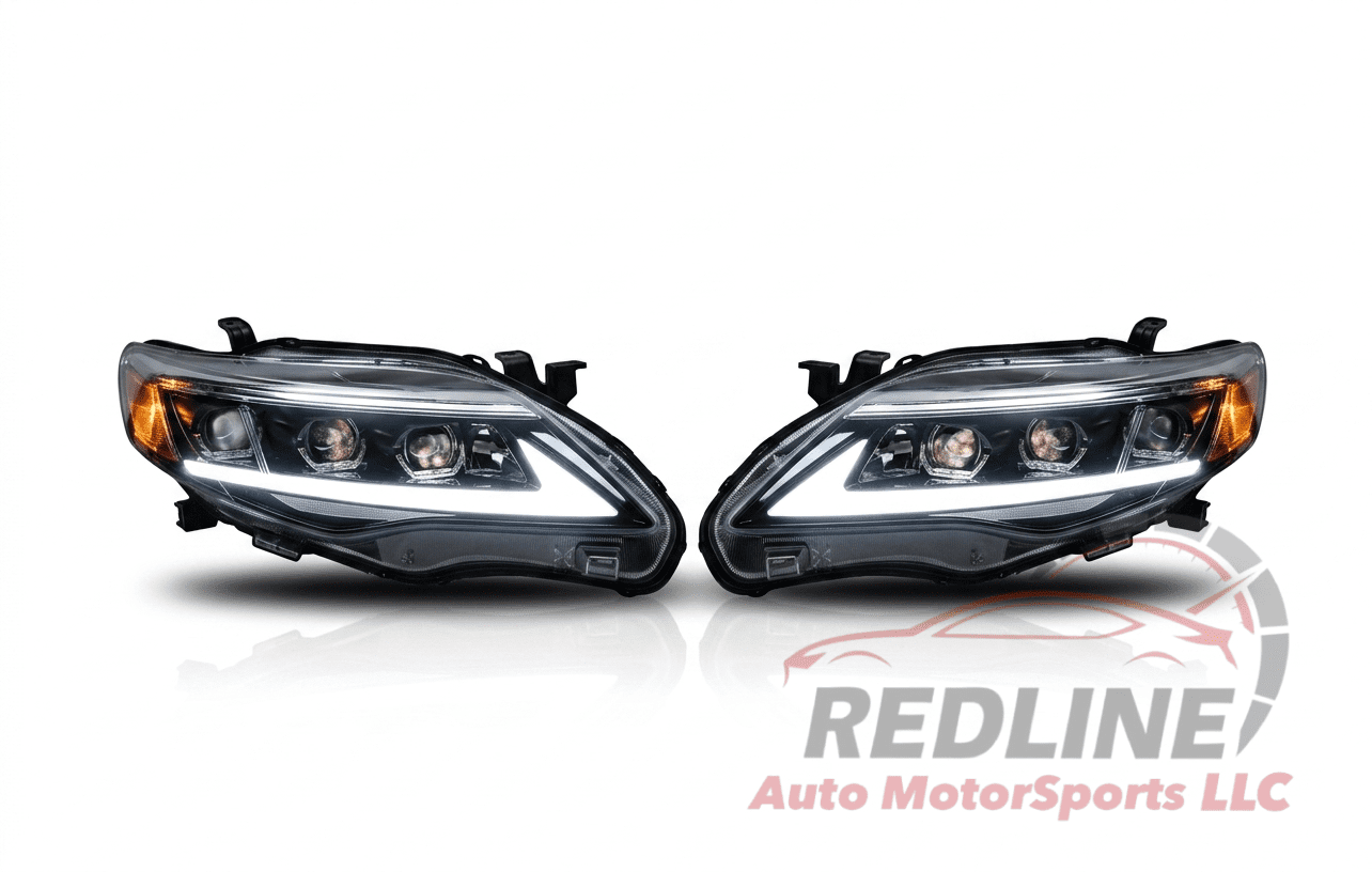 Toyota Corolla 2009-2013 Nike Style 3 Projectors Headlights